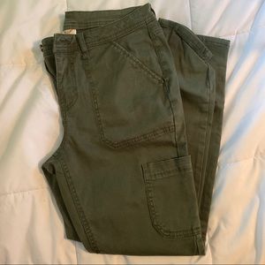 Faded Glory Green Cargo Pants